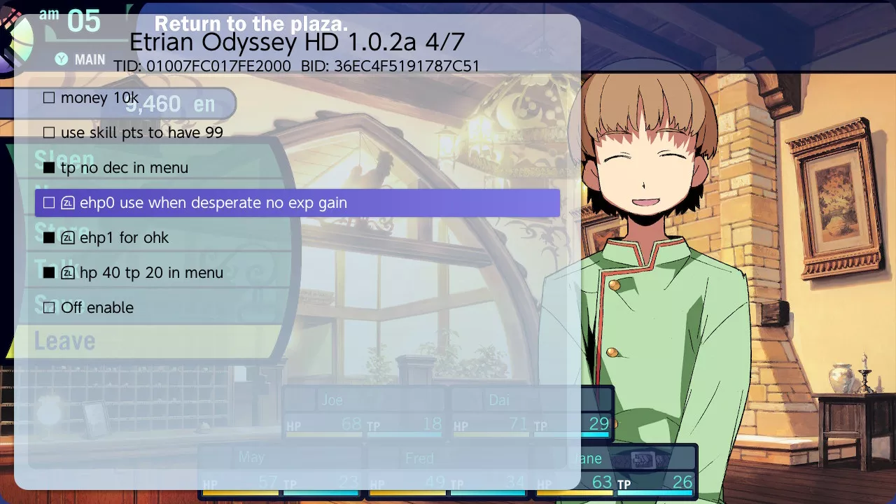 picture[2]-Etrian Odyssey HD Switch v1.0.2a Cheat Codes-PANDA