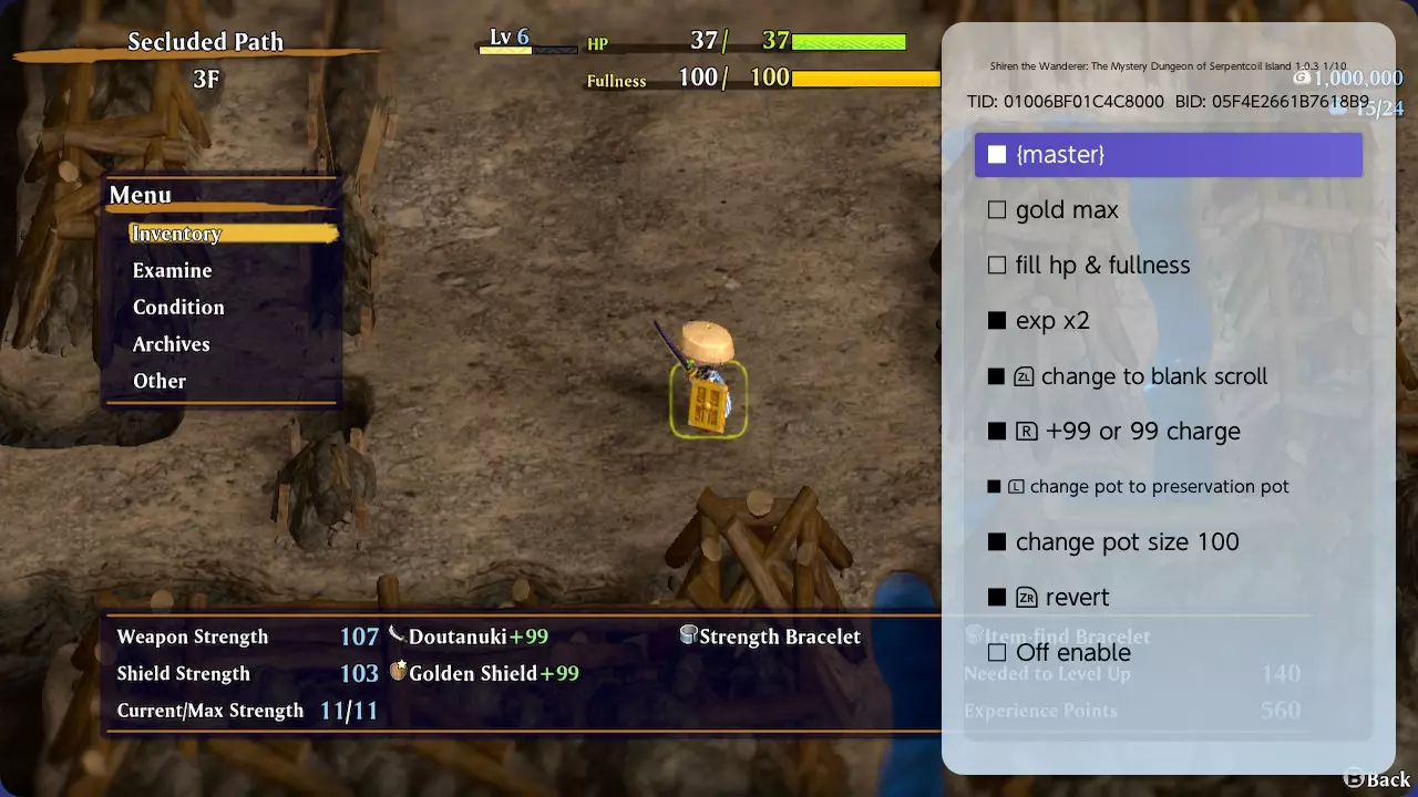 picture[2]-The Mystery Dungeon of Serpentcoil Island v1.0.3 Cheat Codes-PANDA