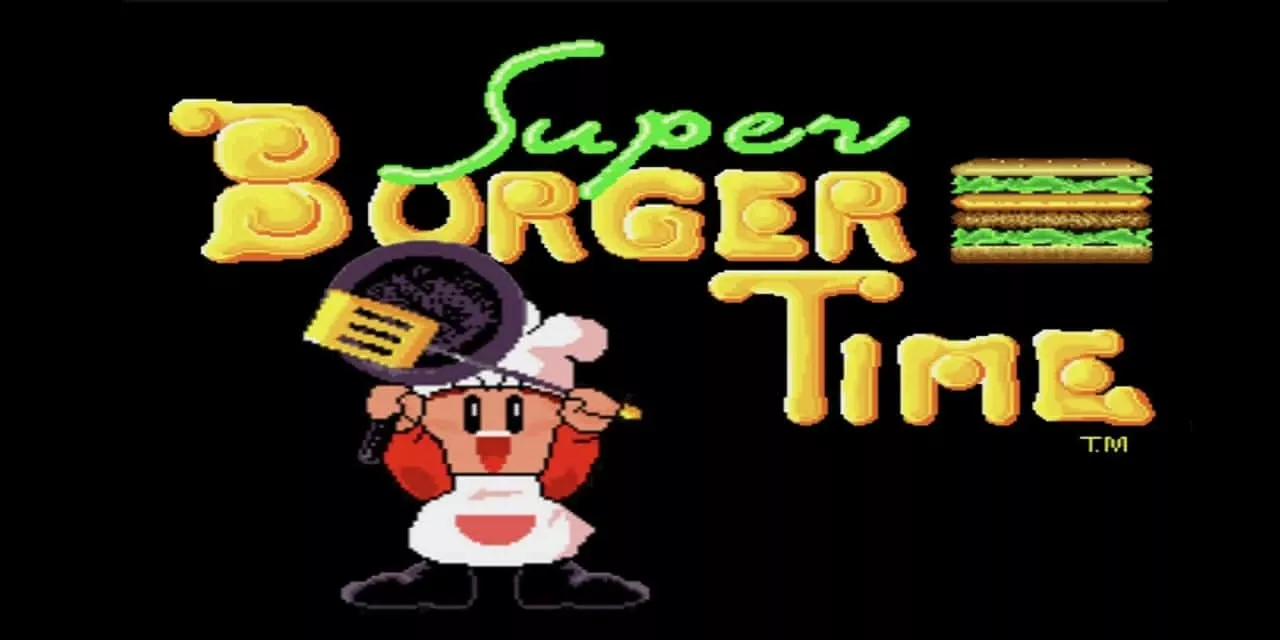 Nsp roms. Burger time CGA. Mr hot Dog.