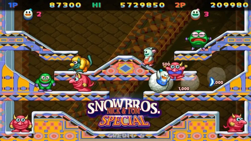 SNOW BROS. SPECIAL Switch v1.0.4 Cheat Codes-PANDA