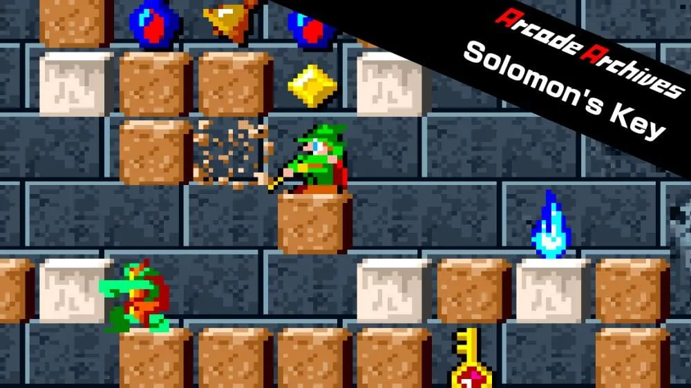 Arcade Archives Solomon’s Key Switch v1.0.0 Cheat Codes-PANDA
