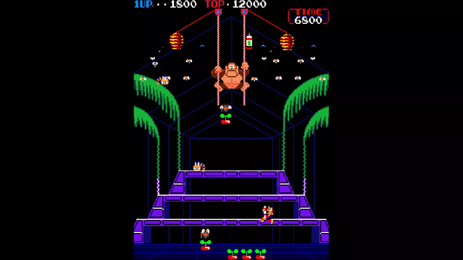 picture[2]-Download Arcade Archives DONKEY KONG 3 Switch NSP ROM-PANDA