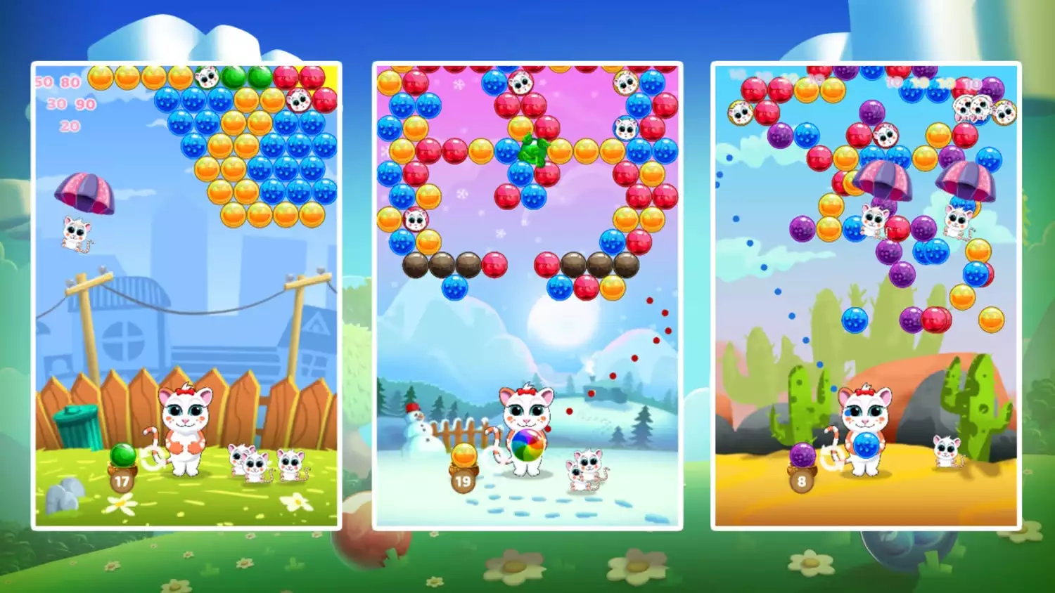 picture[2]-Download Bubble Cats Rescue Switch NSP XCI ROM-PANDA