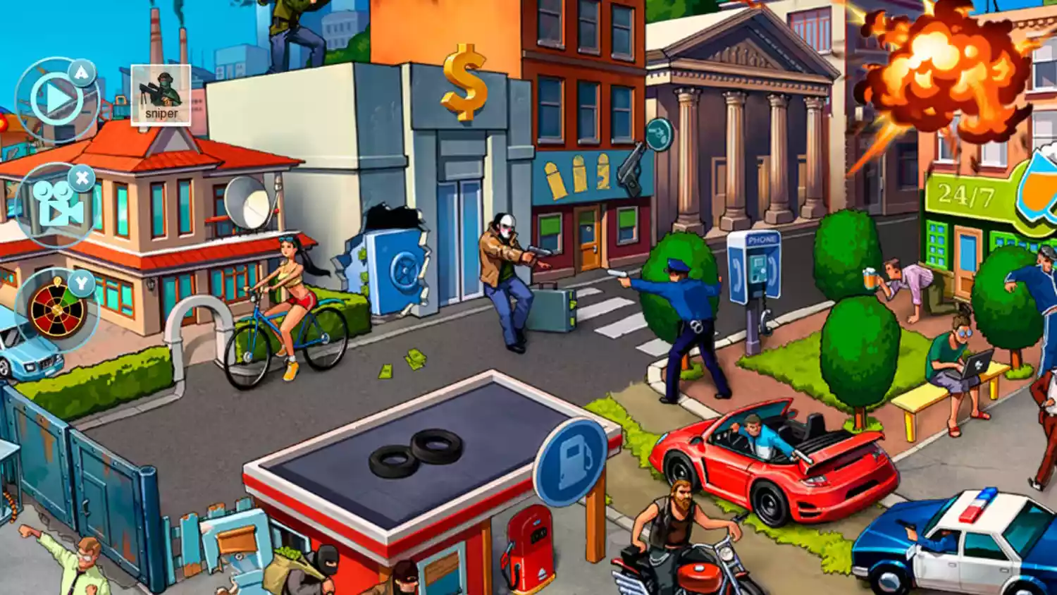 picture[2]-Download Doodle Mafia: Crime City Switch NSP XCI ROM-PANDA