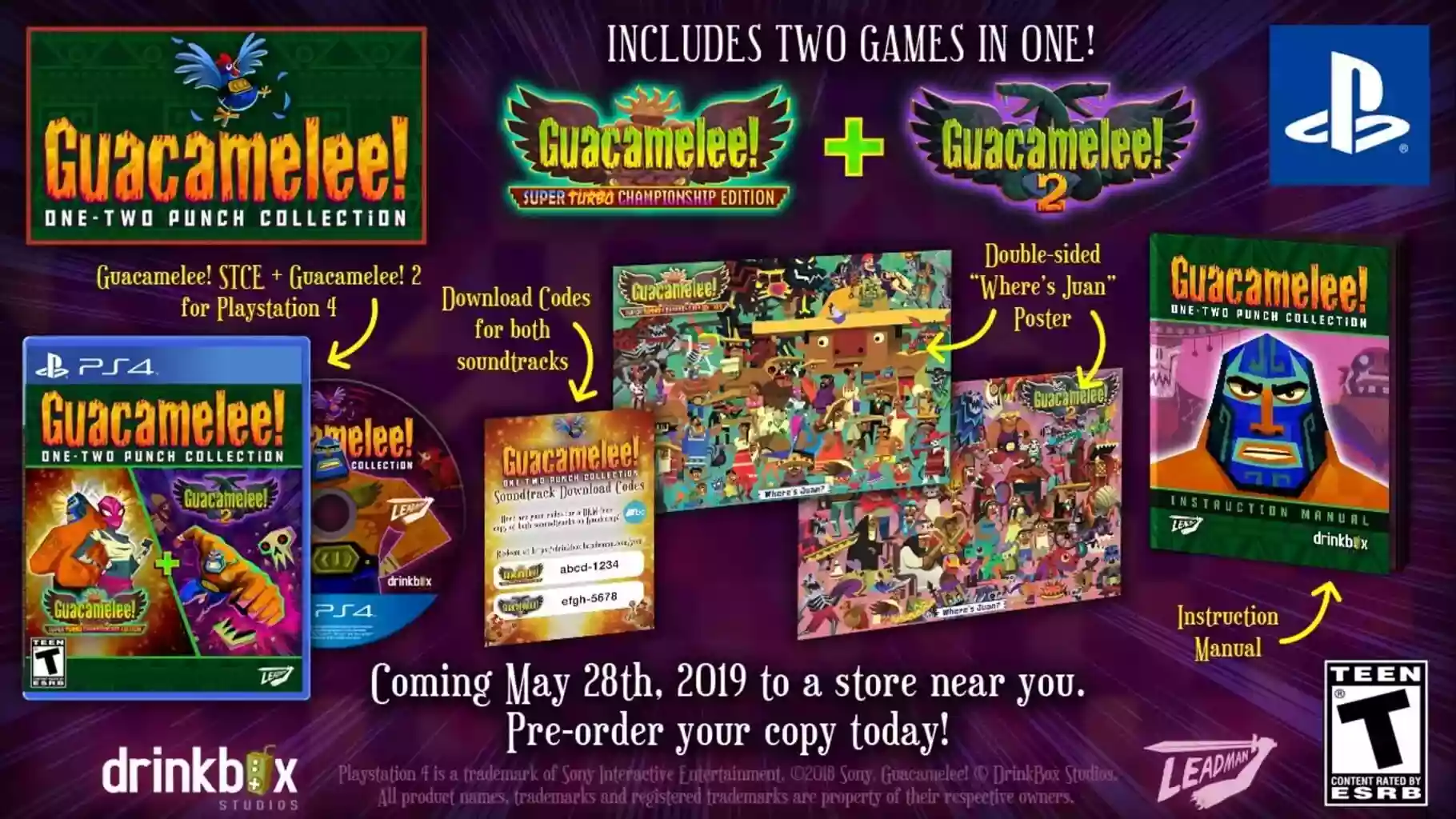 picture[2]-Download Guacamelee One Two Punch… Switch NSP XCI ROM-PANDA