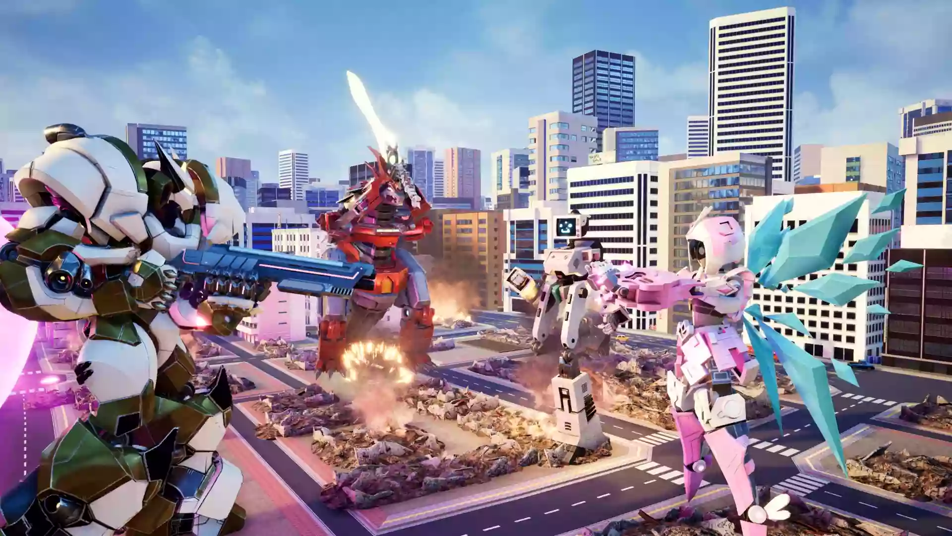 picture[2]-Download Override: Mech City Brawl Switch NSP XCI ROM-PANDA