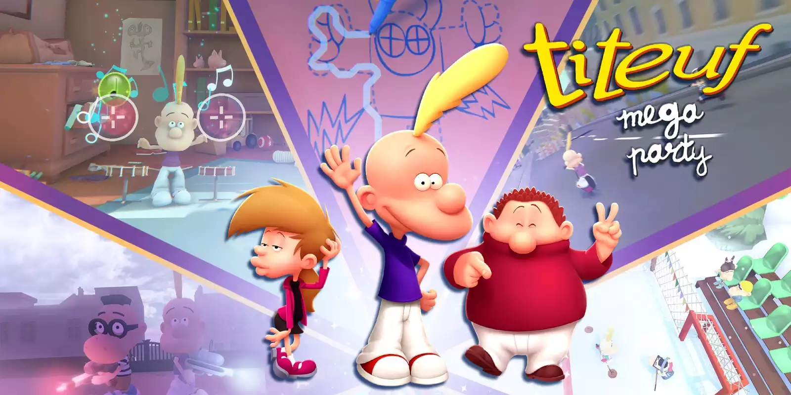 Download Titeuf Mega Party Switch NSP XCI ROM-PANDA