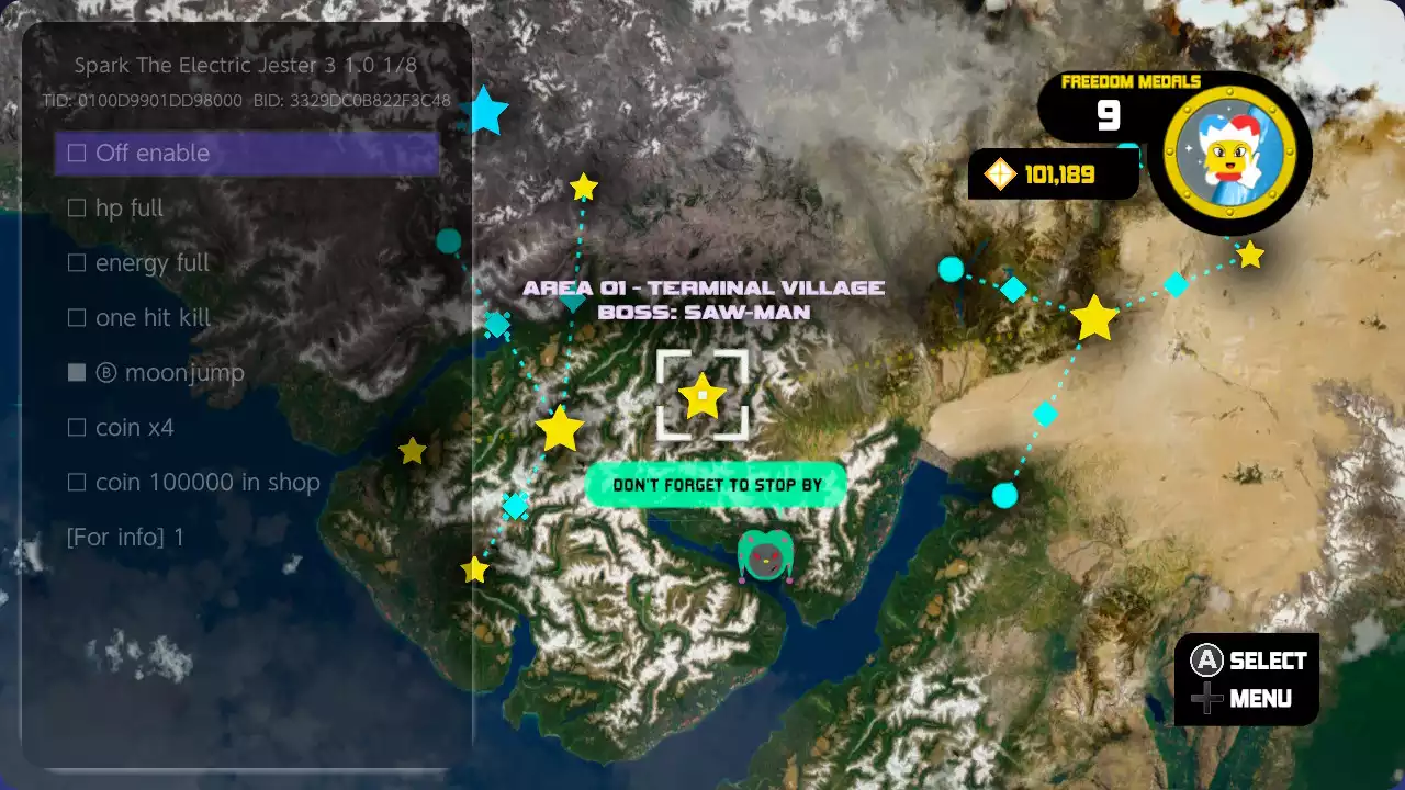 picture[2]-Spark The Electric Jester 3 Switch v1.0.0 Cheat Codes-PANDA