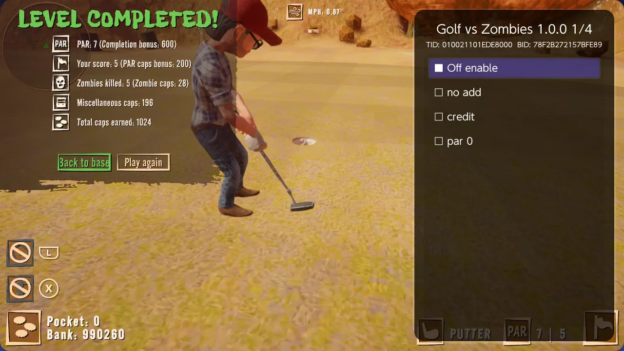 picture[2]-Golf vs Zombies Switch v1.0.0 Cheat Codes-PANDA