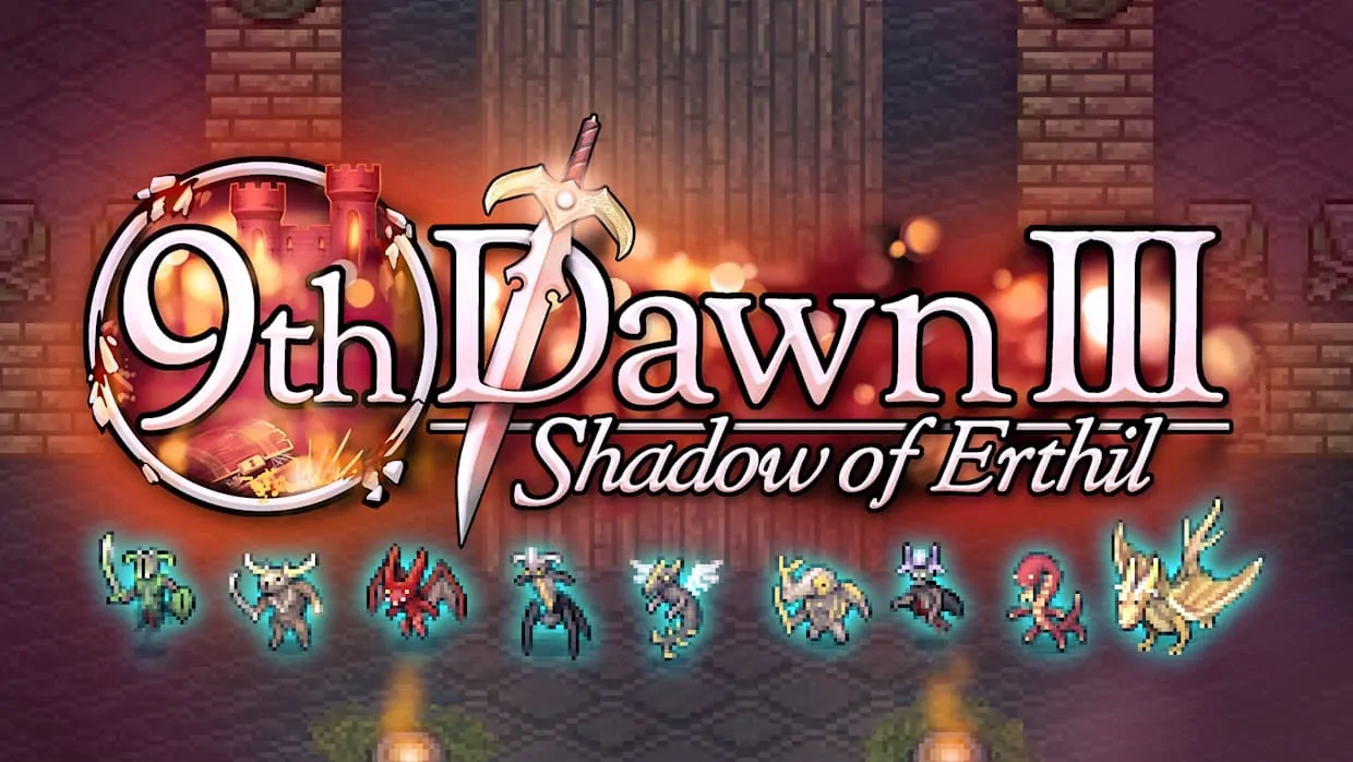 9th Dawn III official Nintendo Switch banner