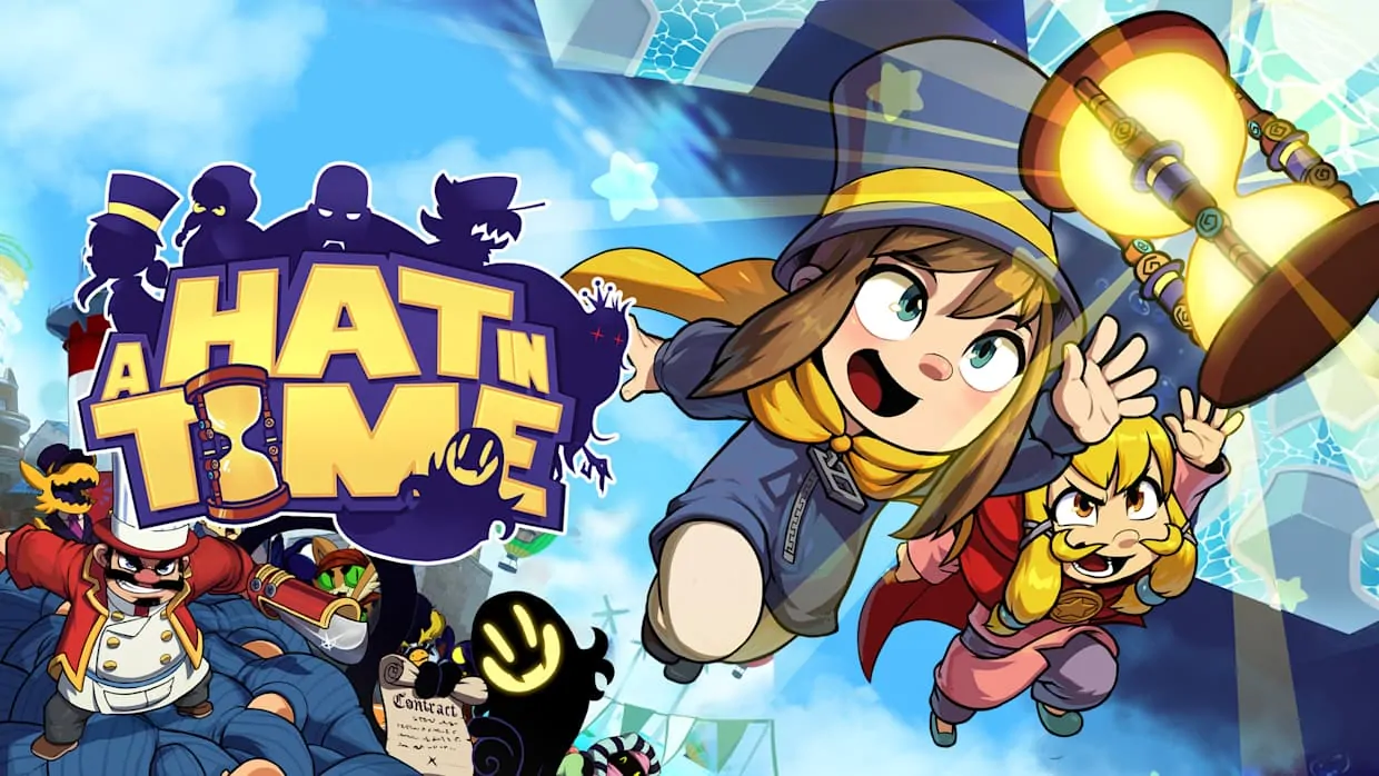 A Hat in Time official Nintendo Switch banner