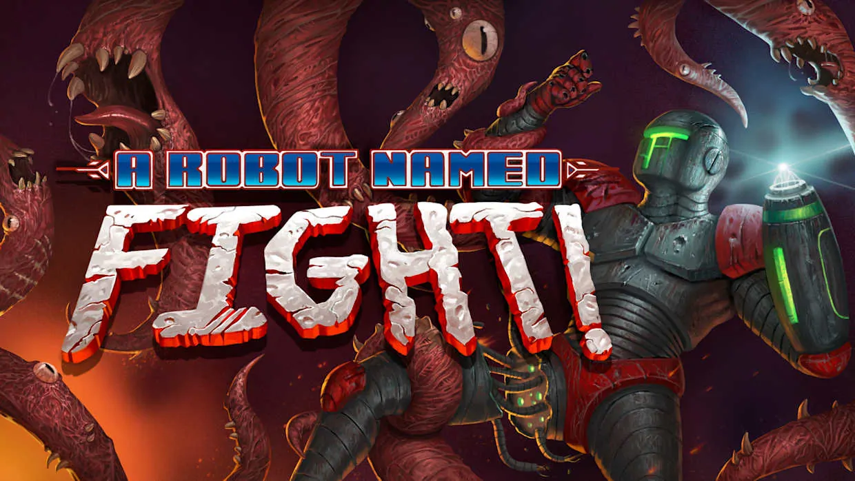 A Robot Named Fight official Nintendo Switch banner
