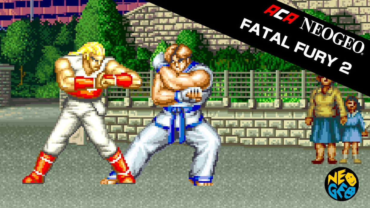 ACA NeoGeo Fatal Fury 2 official Nintendo Switch banner