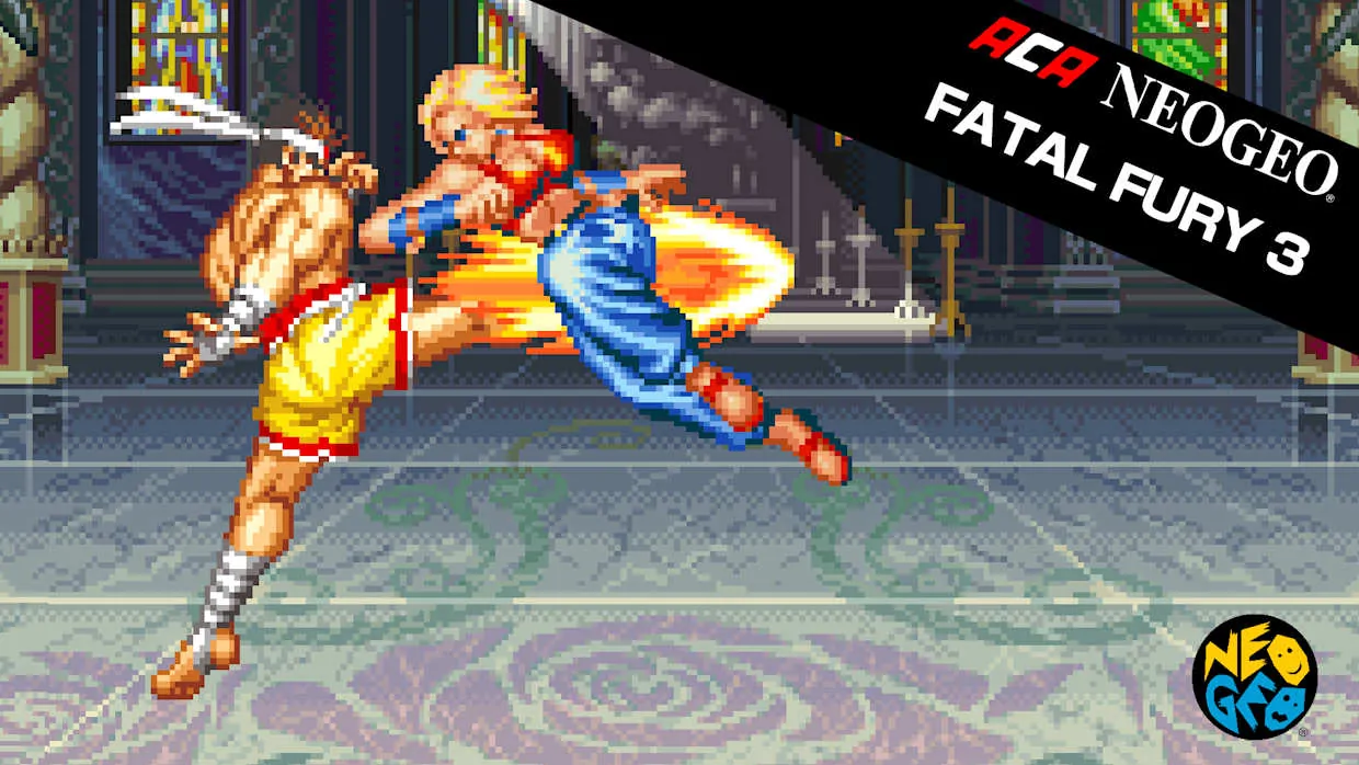 ACA NEOGEO Fatal Fury 3 official Nintendo Switch banner