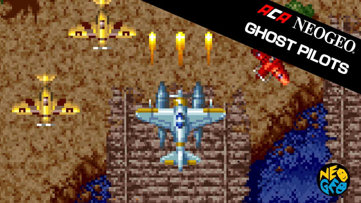 ACA NEOGEO GHOST PILOTS official Nintendo Switch banner