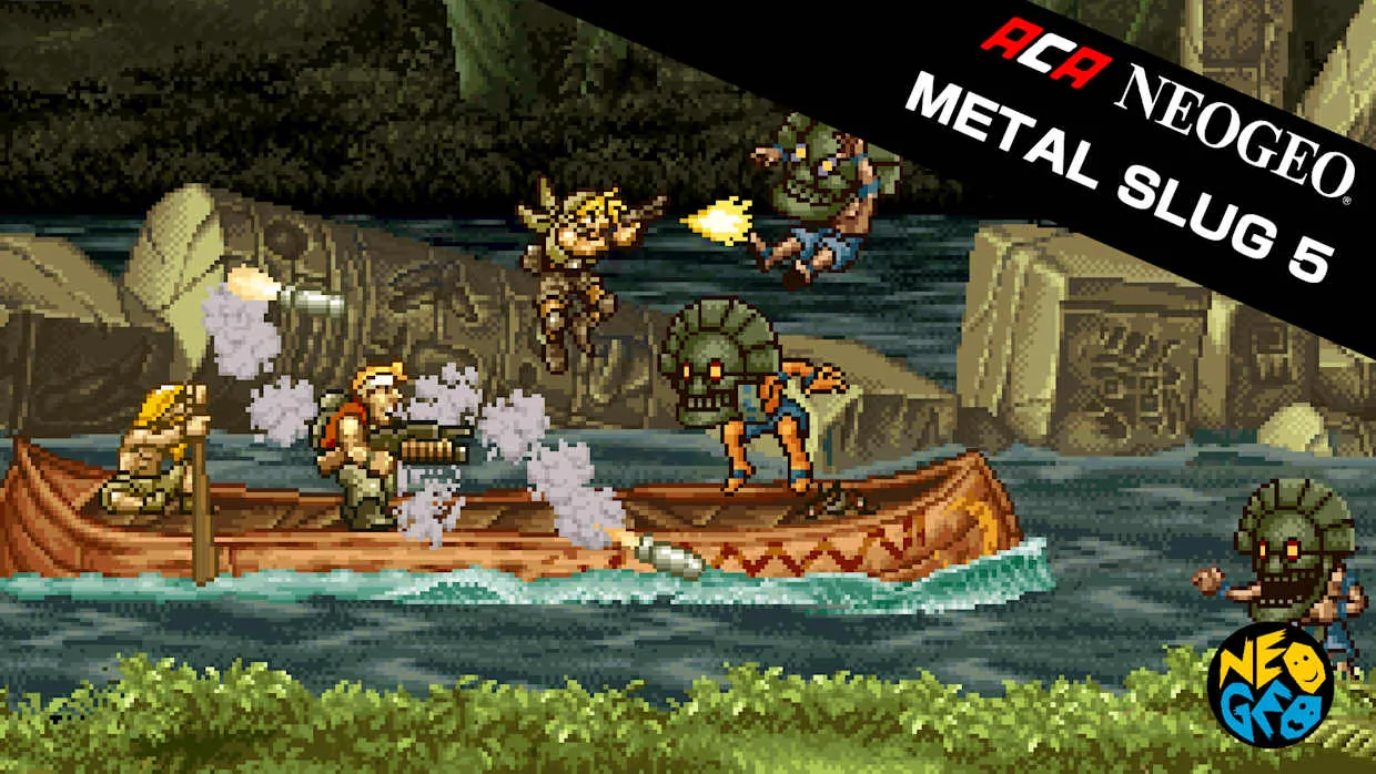 ACA NEOGEO METAL SLUG 5 Base Cheat Codes-PANDA
