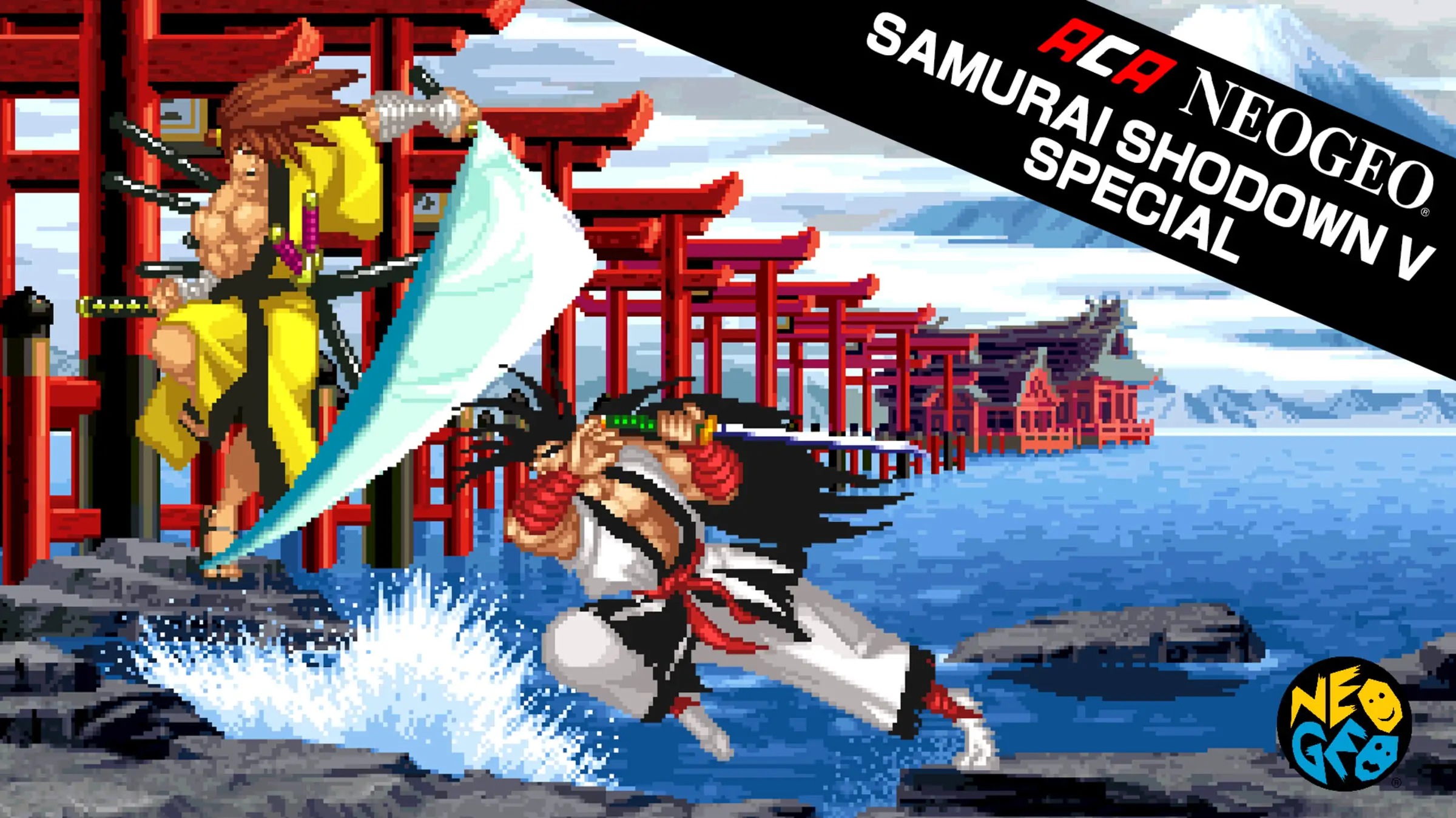 ACA NeoGeo Samurai Shodown V Special official Nintendo Switch banner