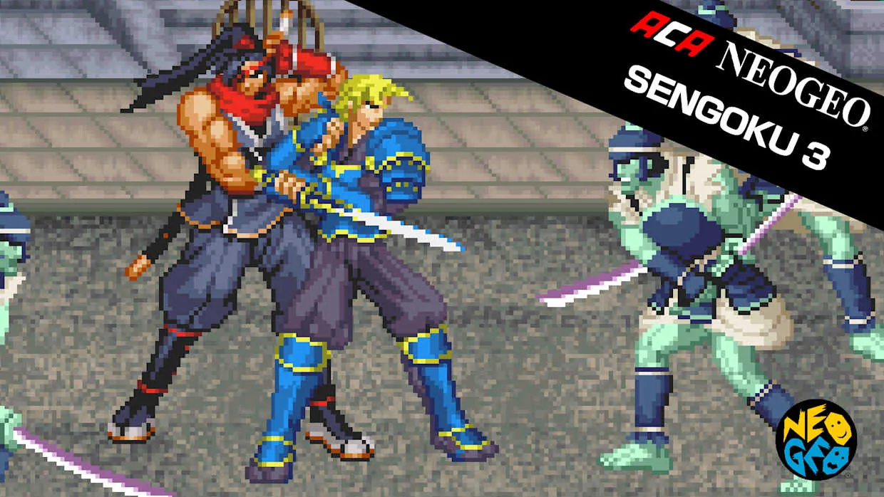 ACA NEOGEO SENGOKU 3 official Nintendo Switch banner