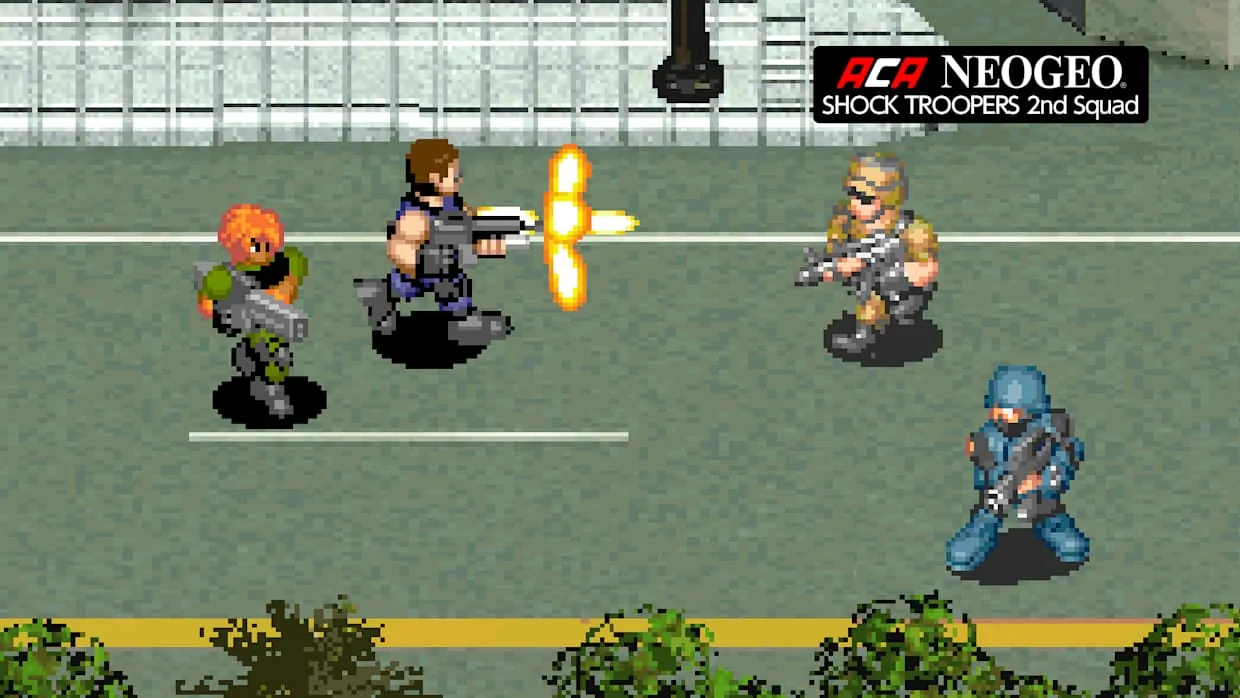 ACA NEOGEO SHOCK TROOPERS 2nd Squad official Nintendo Switch banner