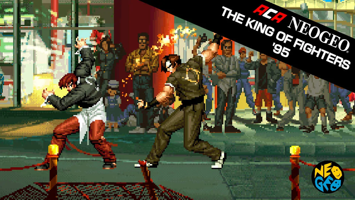 ACA NEOGEO THE KING OF FIGHTERS '95 official Nintendo Switch banner