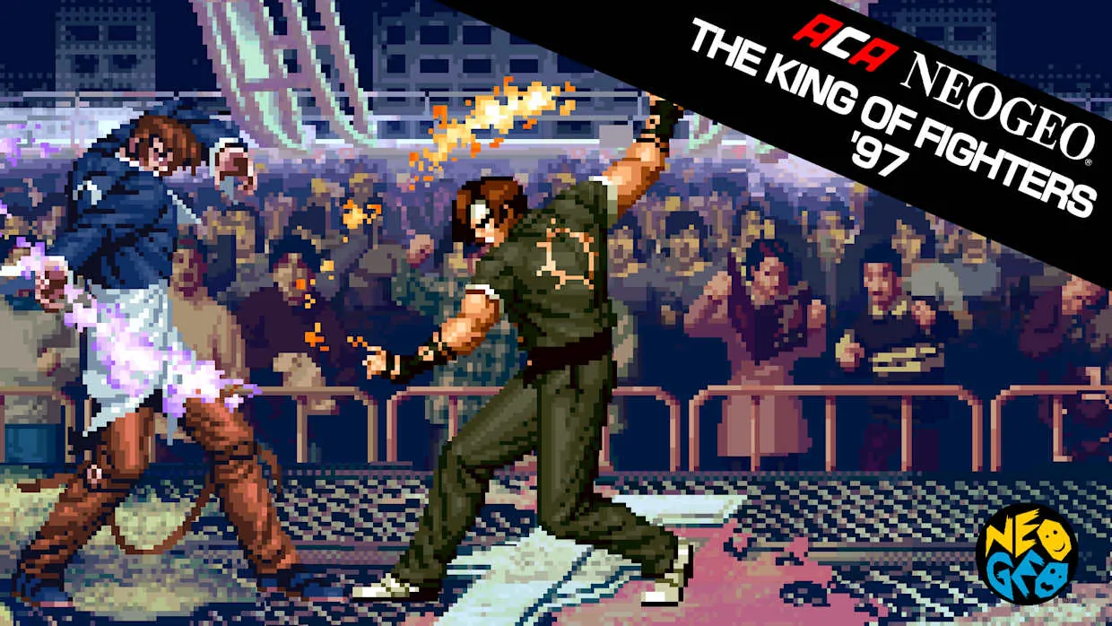 ACA NEOGEO THE KING OF FIGHTERS 97 official Nintendo Switch banner