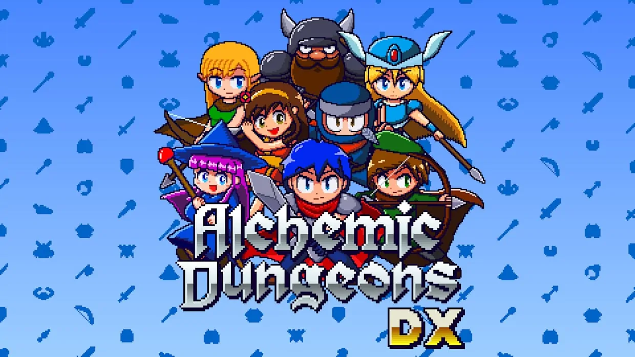 Alchemic Dungeons DX official Nintendo Switch banner