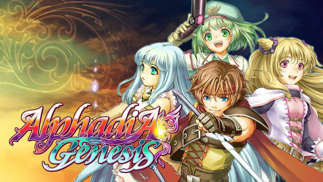 Alphadia Genesis official Nintendo Switch banner