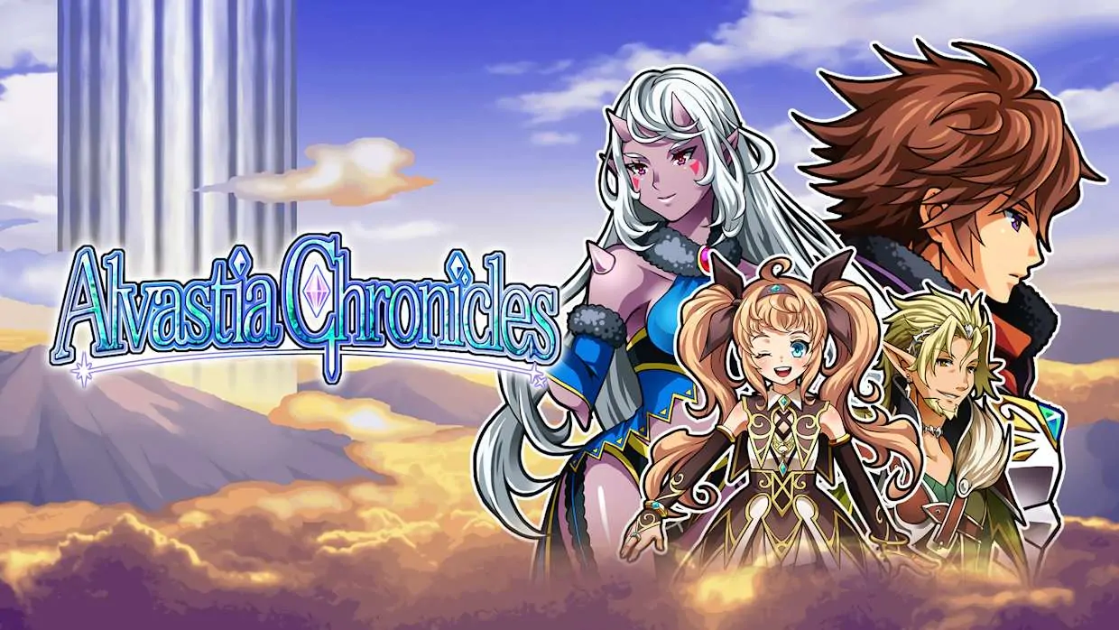 Alvastia Chronicles official Nintendo Switch banner