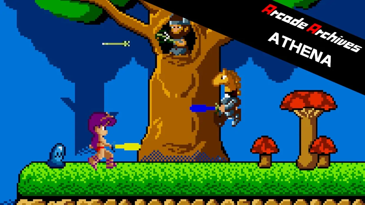 Arcade Archives ATHENA official Nintendo Switch banner