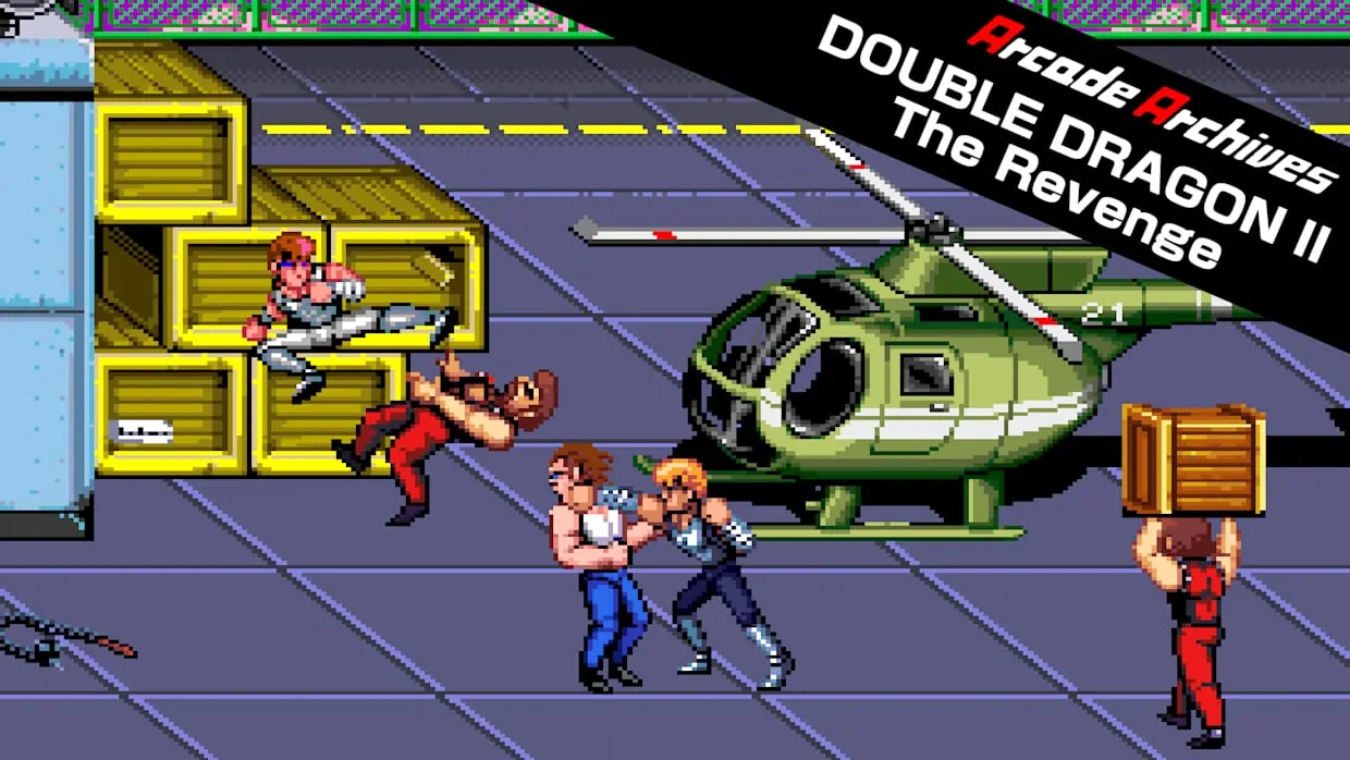 Arcade Archives DOUBLE DRAGON II The Revenge official Nintendo Switch banner