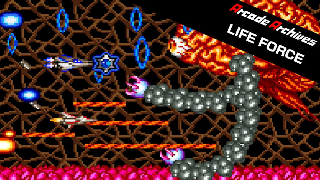 Arcade Archives LIFE FORCE official Nintendo Switch banner