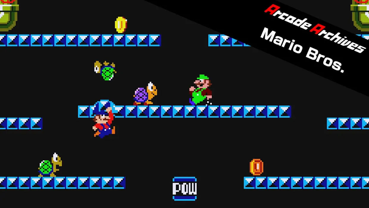 Arcade Archives Mario Bros official Nintendo Switch banner