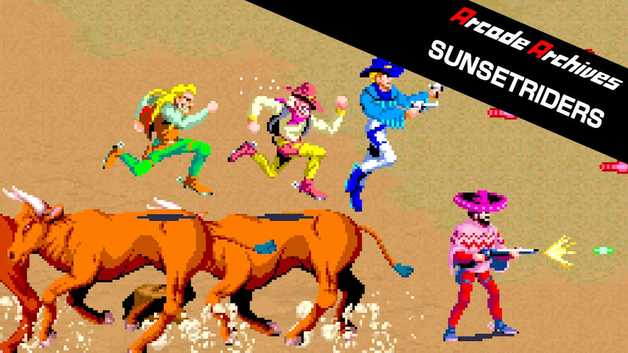 Arcade Archives SUNSETRIDERS v1.0.0 Cheat Codes-PANDA