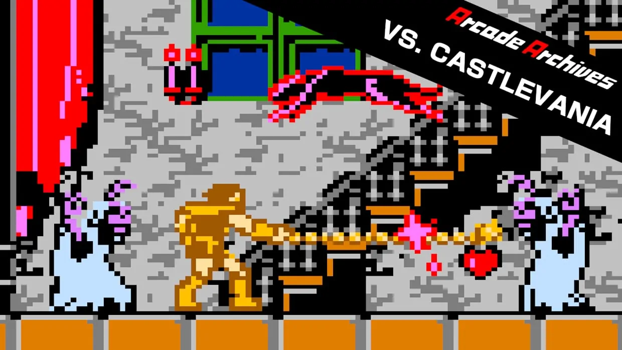 Arcade Archives VS. CASTLEVANIA official Nintendo Switch banner