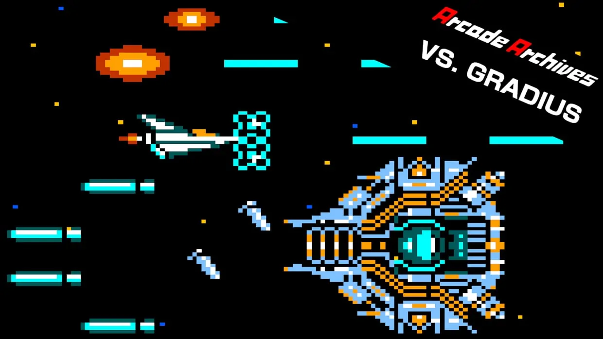 Arcade Archives VS. GRADIUS official Nintendo Switch banner