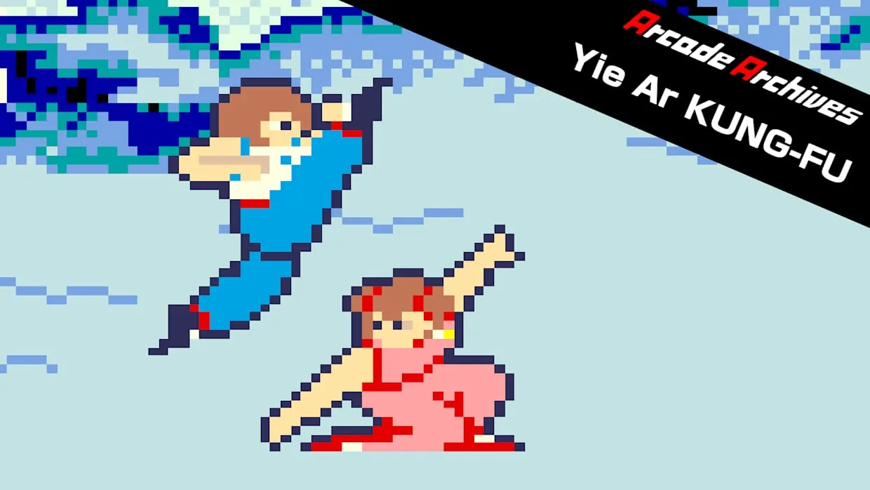 Arcade Archives Yie Ar KUNG FU official Nintendo Switch banner