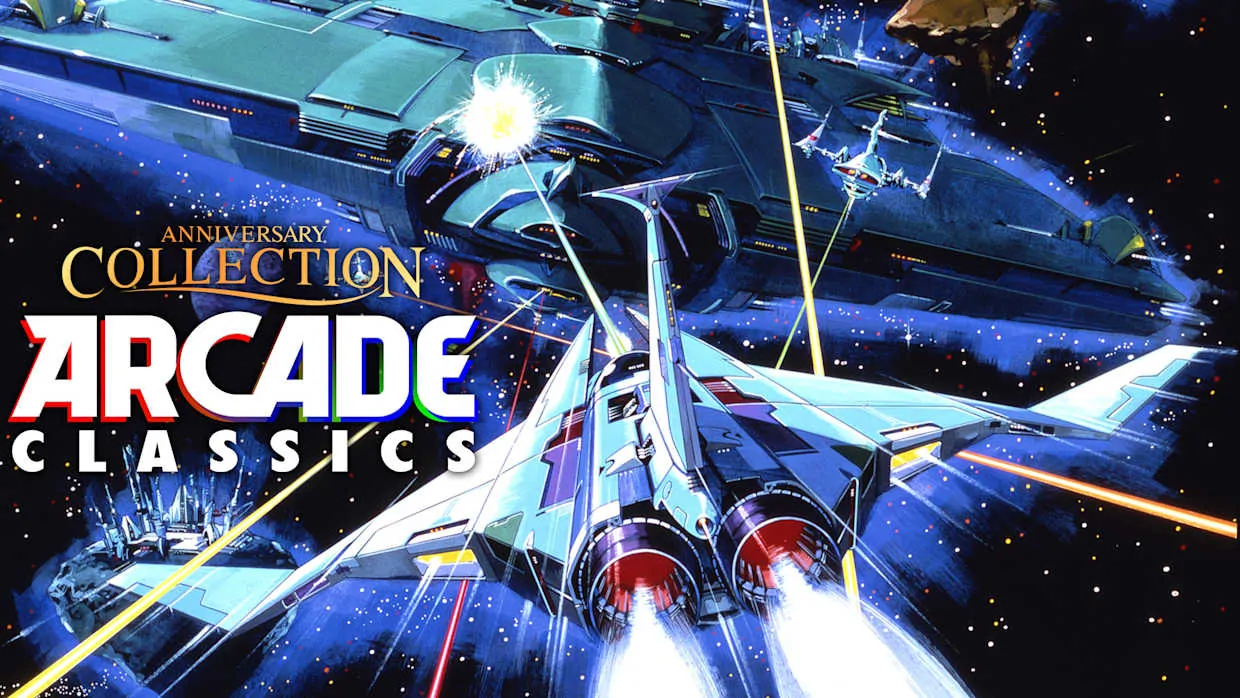 Arcade Classics Anniversary Collection official Nintendo Switch banner