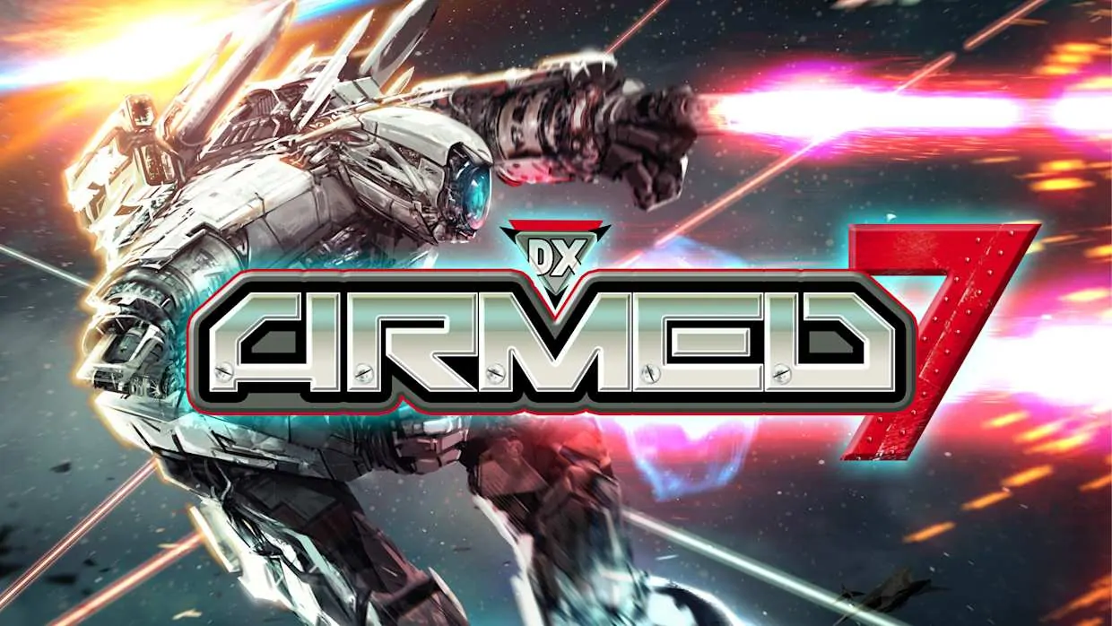 Armed 7 DX official Nintendo Switch banner