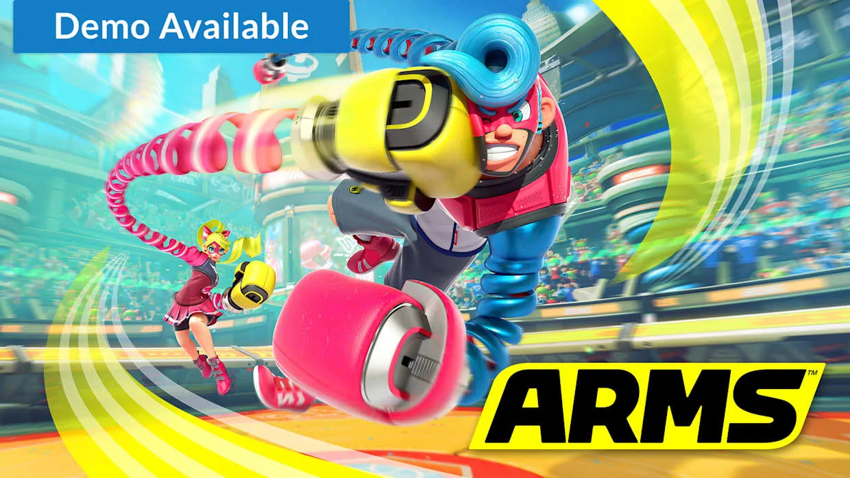 Arms official Nintendo Switch banner