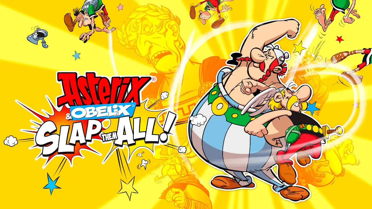 Asterix & Obelix Slap Them All! official Nintendo Switch banner