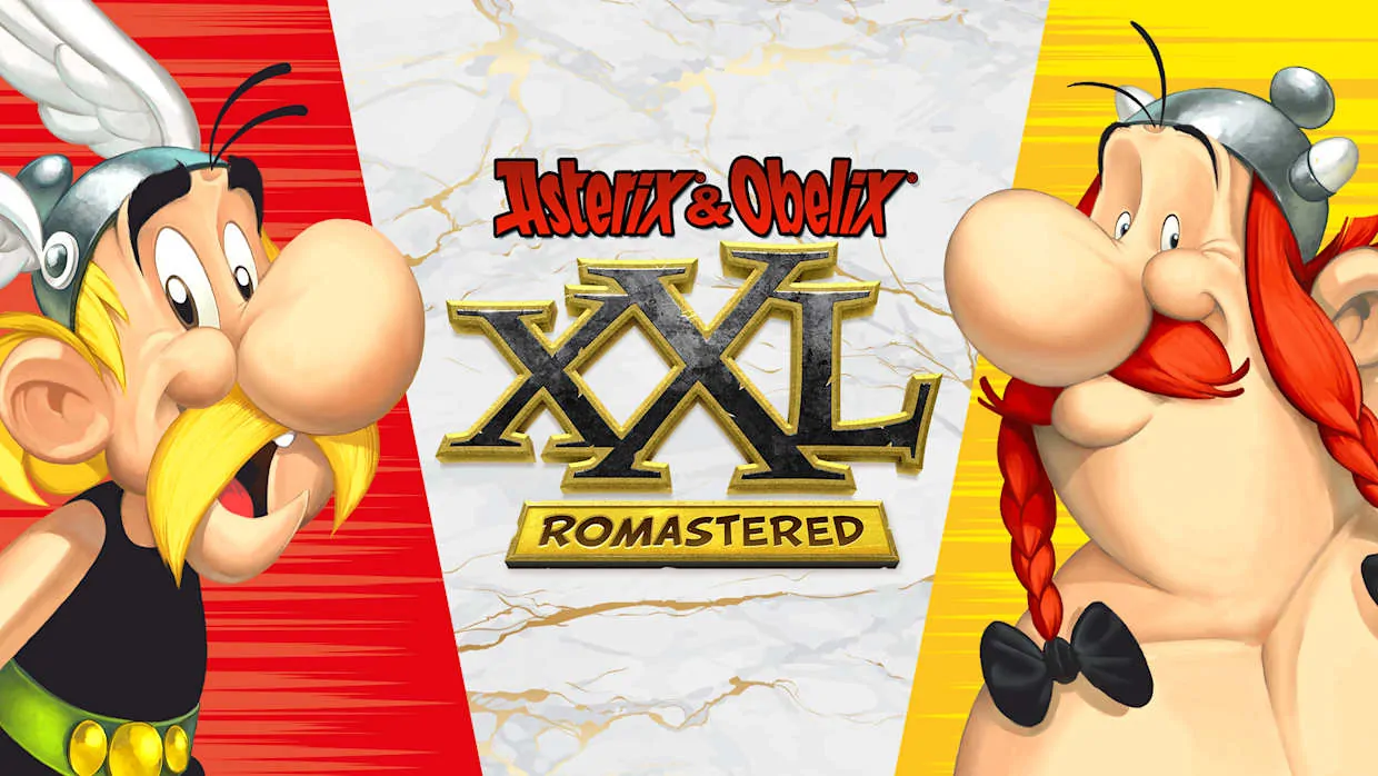 Asterix & Obelix XXL Romastered official Nintendo Switch banner