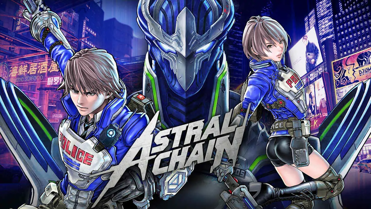 Astral chain official Nintendo Switch banner
