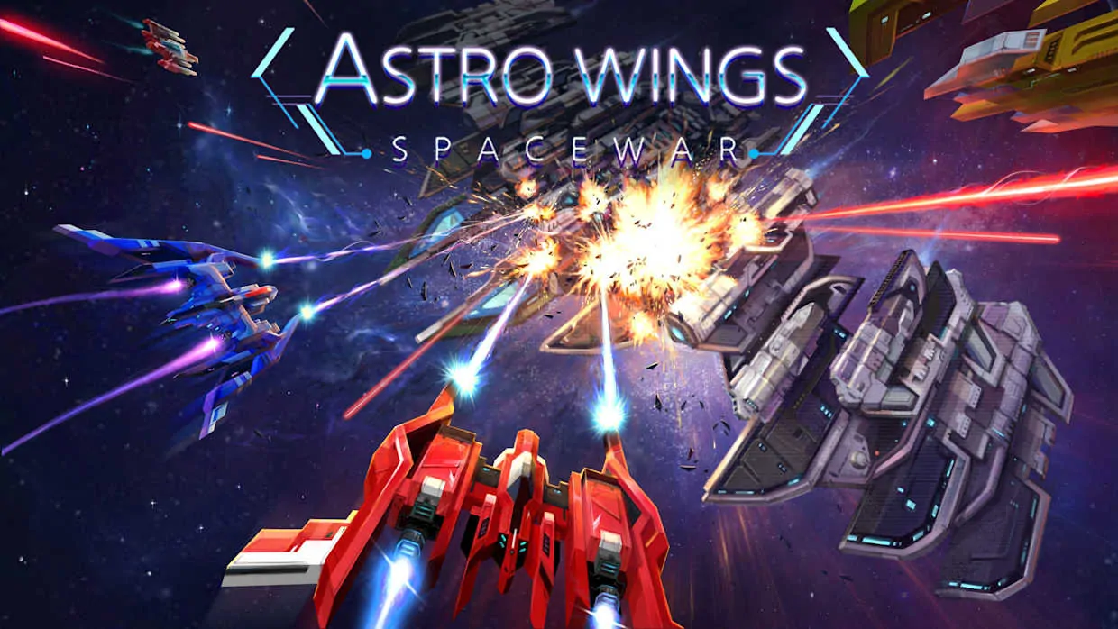AstroWings Space War official Nintendo Switch banner