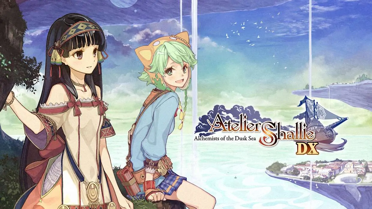 Atelier Shallie Alchemists of the Dusk Sea DX official Nintendo Switch banner
