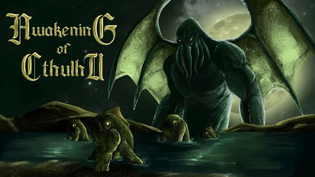 Awakening of Cthulhu official Nintendo Switch banner