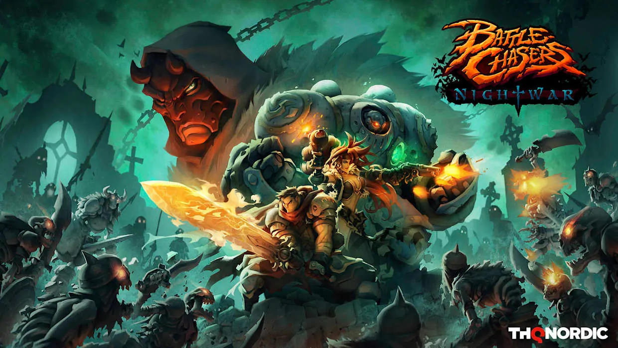 Battle Chasers - Nightwar official Nintendo Switch banner