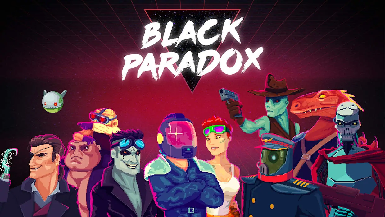 Black Paradox official Nintendo Switch banner