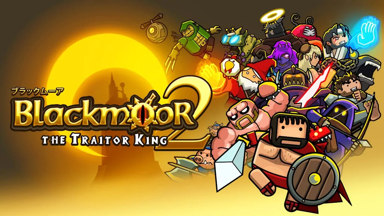 Blackmoor 2 official Nintendo Switch banner