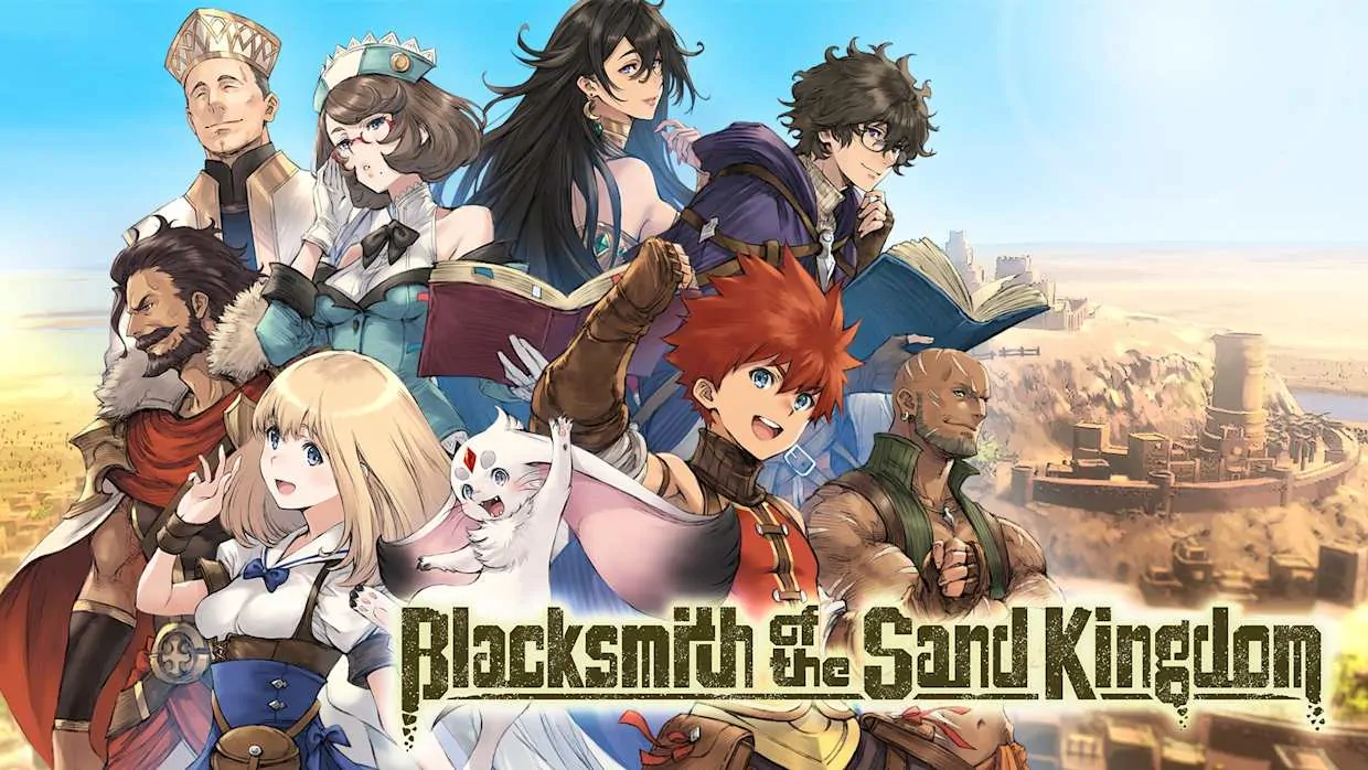 Blacksmith of the Sand Kingdom official Nintendo Switch banner