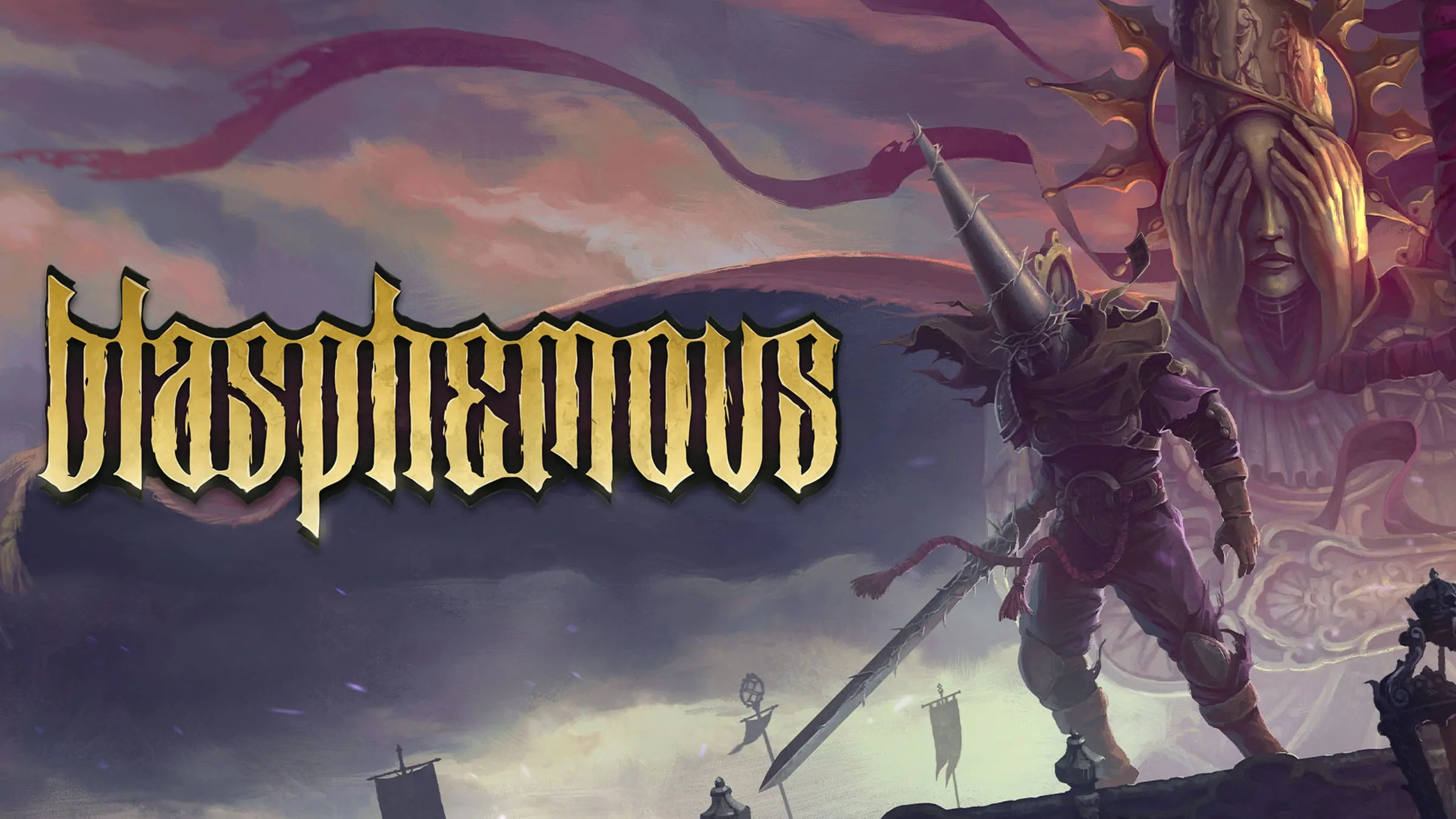 Blasphemous official Nintendo Switch banner